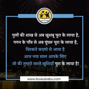 New Year Status In Hindi