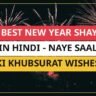 25+ Best New Year Shayari In Hindi | Naye Saal Ki Khubsurat Wishes