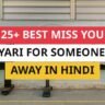 25+ Best Miss You Shayari For Someone Far Away In Hindi