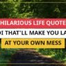 25+ Hilarious Life Quotes In Hindi That'll Make You Laugh At Your Own Mess